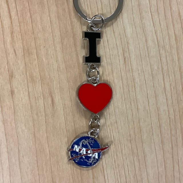 JPL Remove Before Flight 5 Keychain