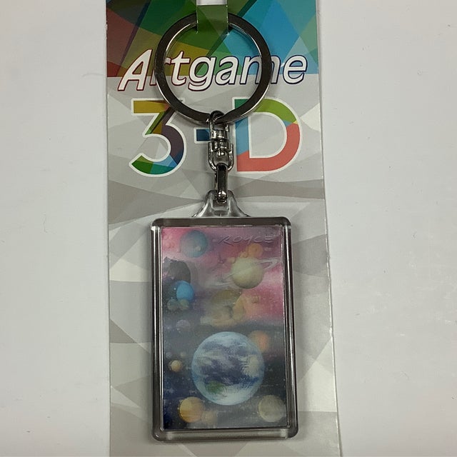 Metal NASA Key Chain 5 Charms